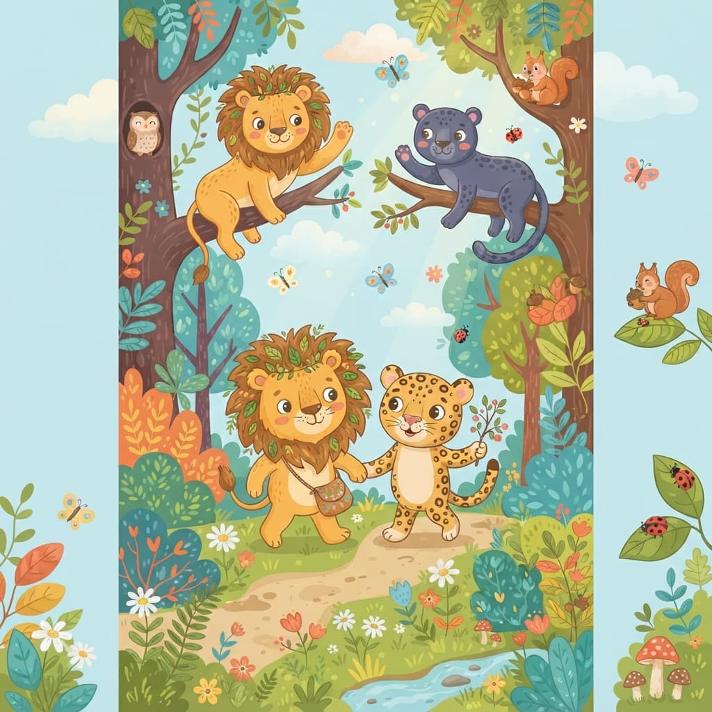 La Grande Aventure des Lions et de la Panthère