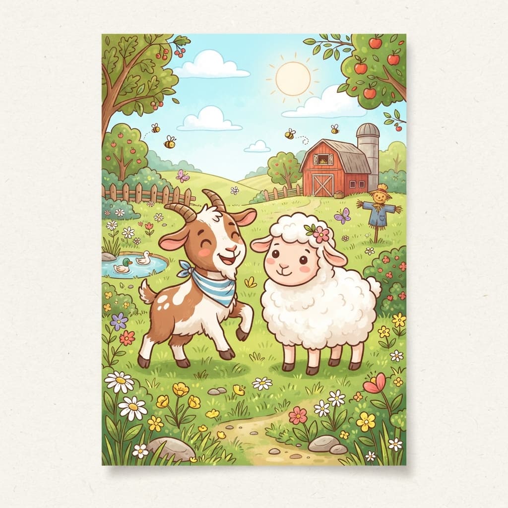 La chèvre et le mouton : une semaine de découvertes